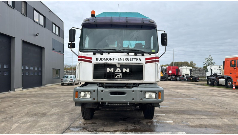 MAN 35.414 (6 CYLINDER / GOOD CONDITION / 8X4 / BIG AXLE / STEEL SUSP.) - Tippbil lastbil: bild 5 MAN 35.414 (6 CYLINDER / GOOD CONDITION / 8X4 / BIG AXLE / STEEL SUSP.) - Tippbil lastbil: bild 5