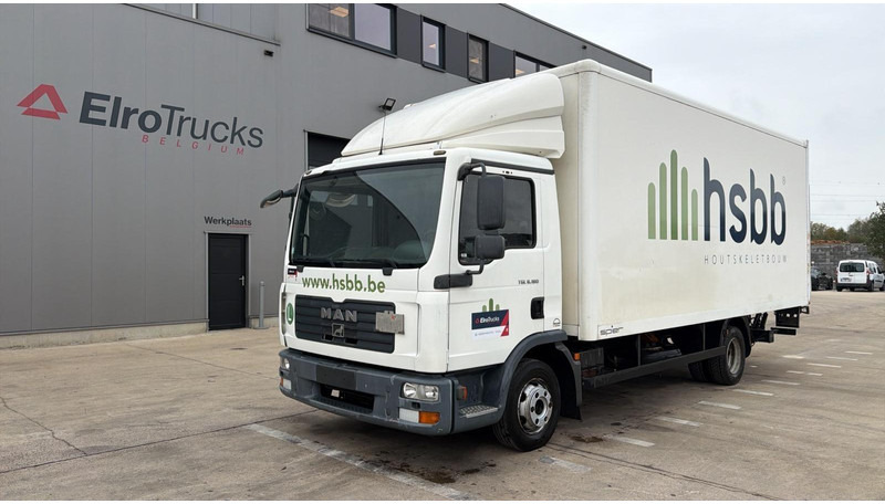 MAN TGL 8.180 (BELGIAN TRUCK / PERFECT CONDITION / MANUAL GEARBOX / LAMES / STEEL SUSP.) - Lastbil med skåp: bild 1 MAN TGL 8.180 (BELGIAN TRUCK / PERFECT CONDITION / MANUAL GEARBOX / LAMES / STEEL SUSP.) - Lastbil med skåp: bild 1