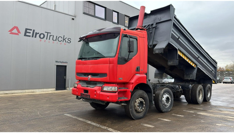 Renault Kerax 370 (LAMES / STEEL SUSP. / BIG AXLE / GRAND PONT / BOITE MANUELLE / MANUAL GEARBOX) - Tippbil lastbil: bild 1 Renault Kerax 370 (LAMES / STEEL SUSP. / BIG AXLE / GRAND PONT / BOITE MANUELLE / MANUAL GEARBOX) - Tippbil lastbil: bild 1