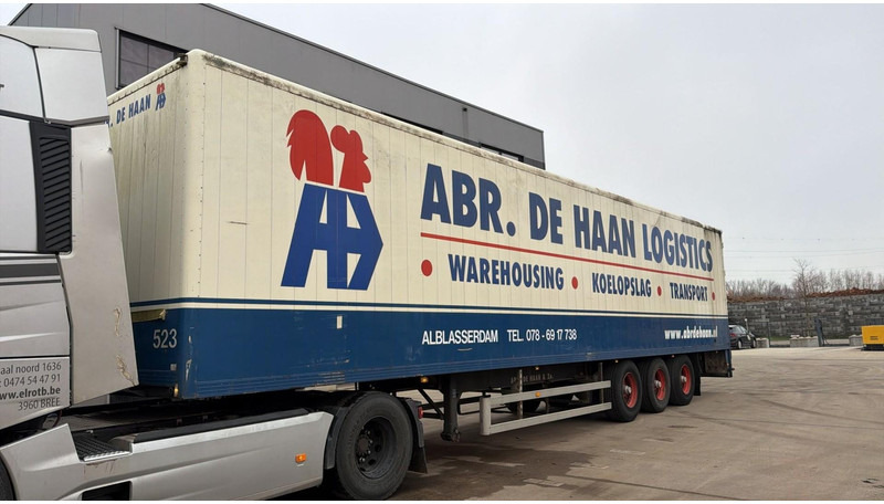 Smit 04/DA 03 (HOLLAND TRAILER / DRUM BRAKES / FREINS TAMBOURS) - Skåp semitrailer: bild 1 Smit 04/DA 03 (HOLLAND TRAILER / DRUM BRAKES / FREINS TAMBOURS) - Skåp semitrailer: bild 1