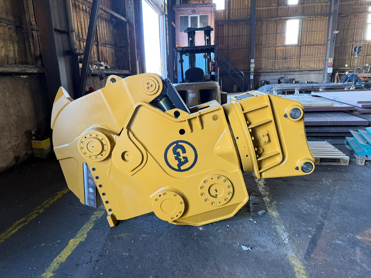 Galen Tank Shear - Hydraulisk sax för Materialhanterare: bild 1 Galen Tank Shear - Hydraulisk sax för Materialhanterare: bild 1