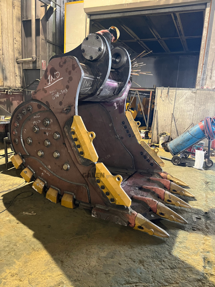 HITACHI EX1200 Rock Bucket - Grävmaskinsskopa för Bandgrävare: bild 5 HITACHI EX1200 Rock Bucket - Grävmaskinsskopa för Bandgrävare: bild 5