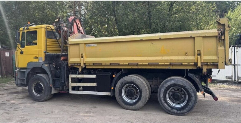 MAN 33/364 6x6 - Tippbil lastbil, Kranbil: bild 3 MAN 33/364 6x6 - Tippbil lastbil, Kranbil: bild 3