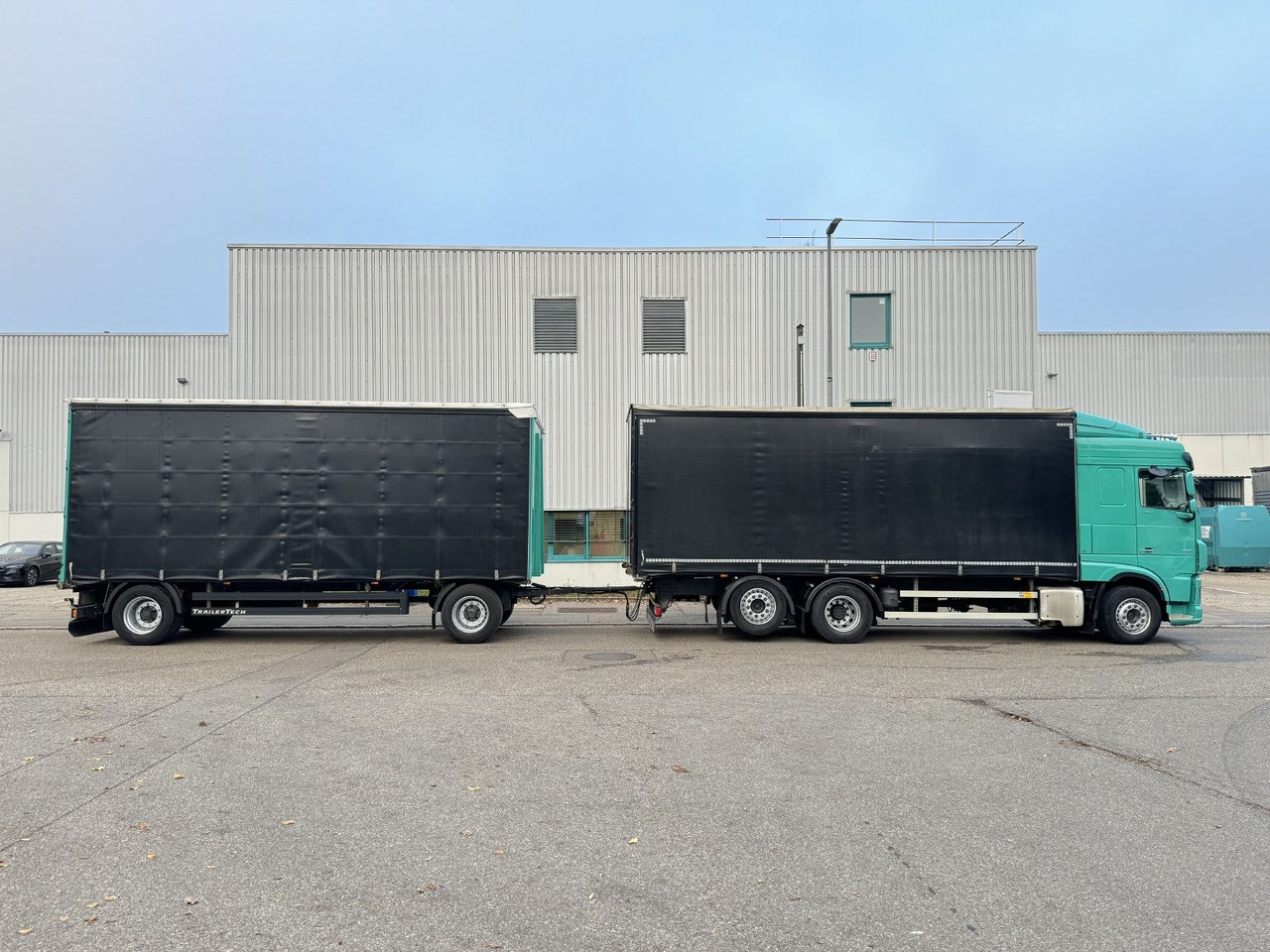 Leasa  DAF XF480 6x2 Schiebeplane-Zug Bordwände Lenkachse DAF XF480 6x2 Schiebeplane-Zug Bordwände Lenkachse: bild 10