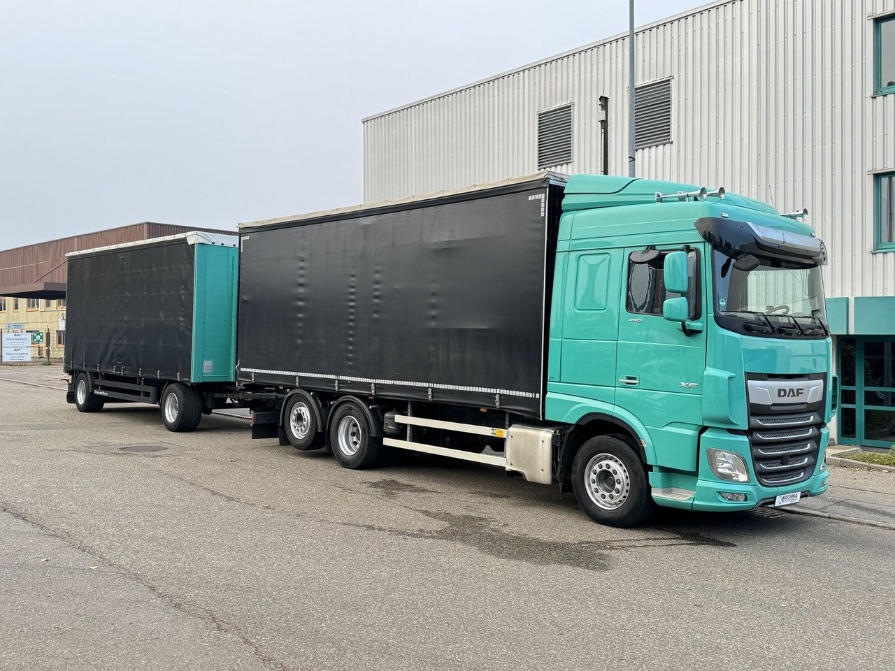 Leasa  DAF XF480 6x2 Schiebeplane-Zug Bordwände Lenkachse DAF XF480 6x2 Schiebeplane-Zug Bordwände Lenkachse: bild 9