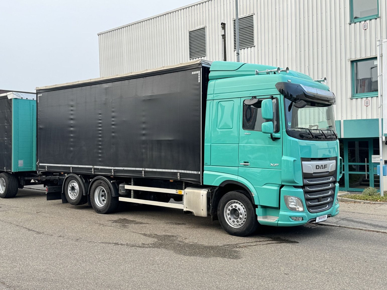 Leasa  DAF XF480 6x2 Schiebeplane-Zug Bordwände Lenkachse DAF XF480 6x2 Schiebeplane-Zug Bordwände Lenkachse: bild 11