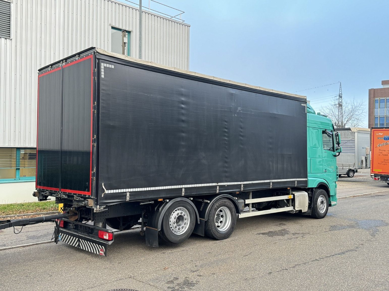 Leasa  DAF XF480 6x2 Schiebeplane-Zug Bordwände Lenkachse DAF XF480 6x2 Schiebeplane-Zug Bordwände Lenkachse: bild 12