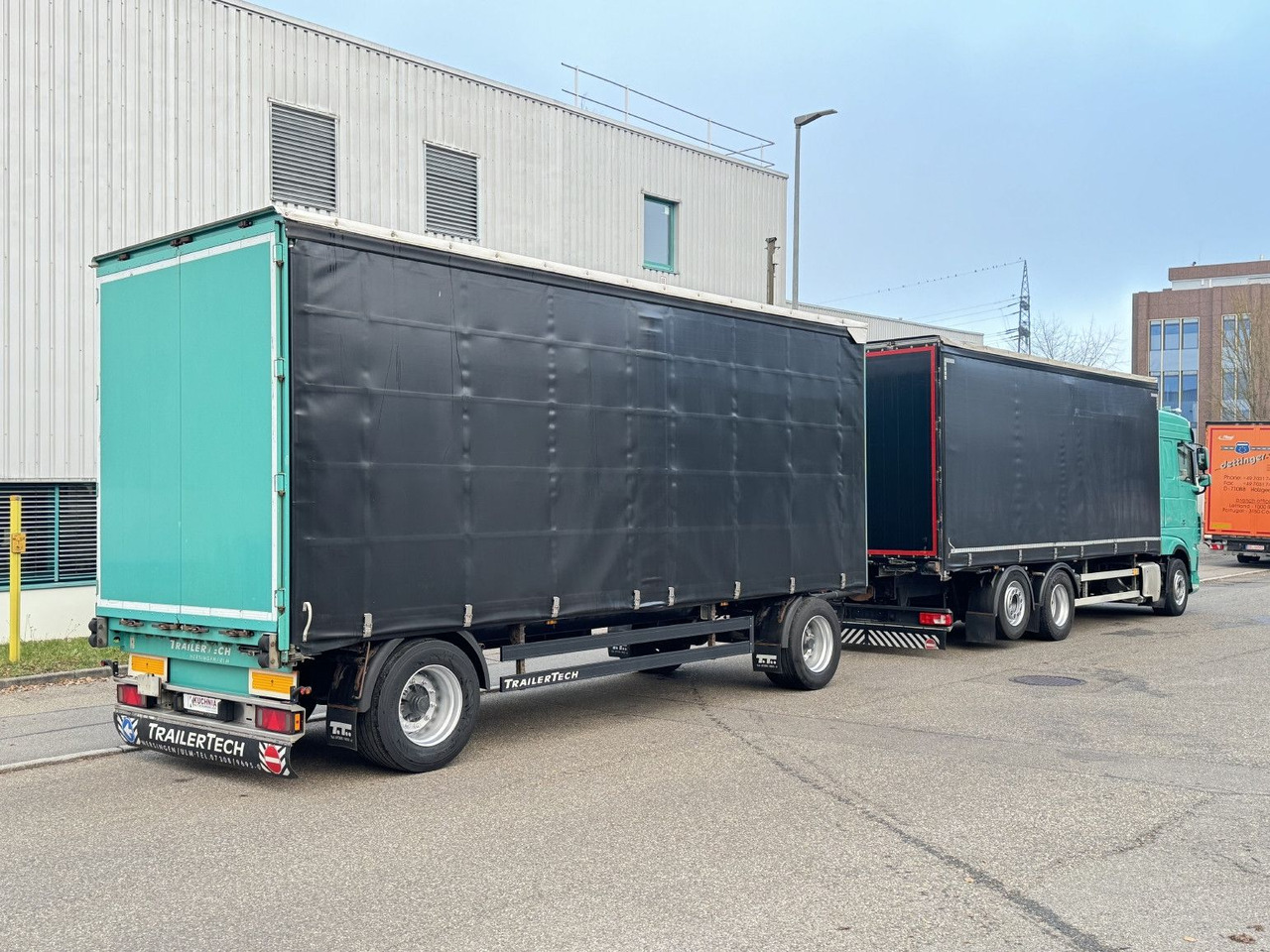 Leasa  DAF XF480 6x2 Schiebeplane-Zug Bordwände Lenkachse DAF XF480 6x2 Schiebeplane-Zug Bordwände Lenkachse: bild 14