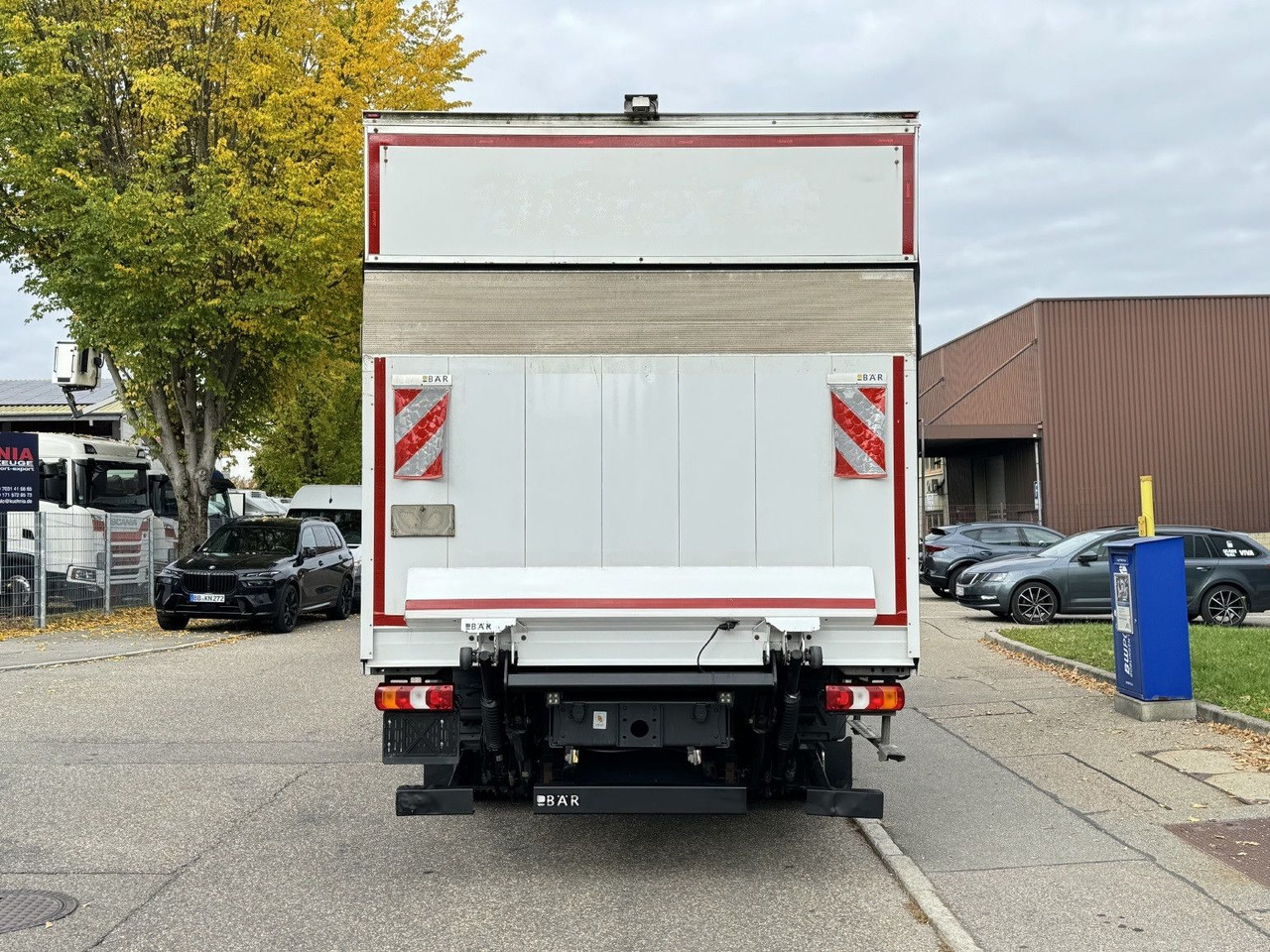 Lastbil med skåp Mercedes-Benz Atego 1221 L Koffer 6,1m LBW AHK Klima TOP: bild 6