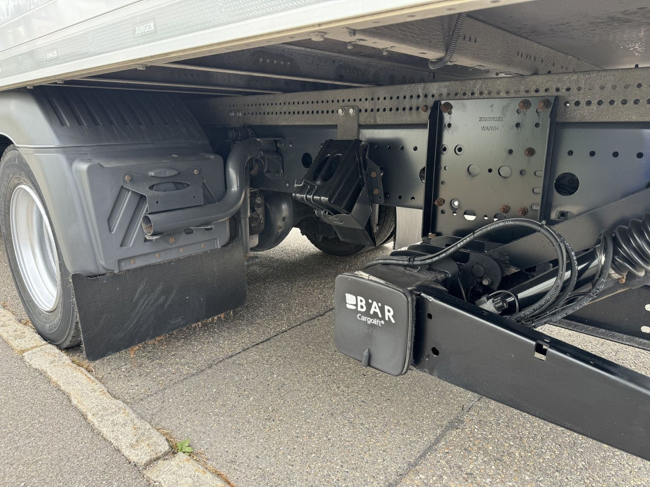 Lastbil med skåp Mercedes-Benz Atego 1221 L Koffer 6,1m LBW AHK Klima TOP: bild 19