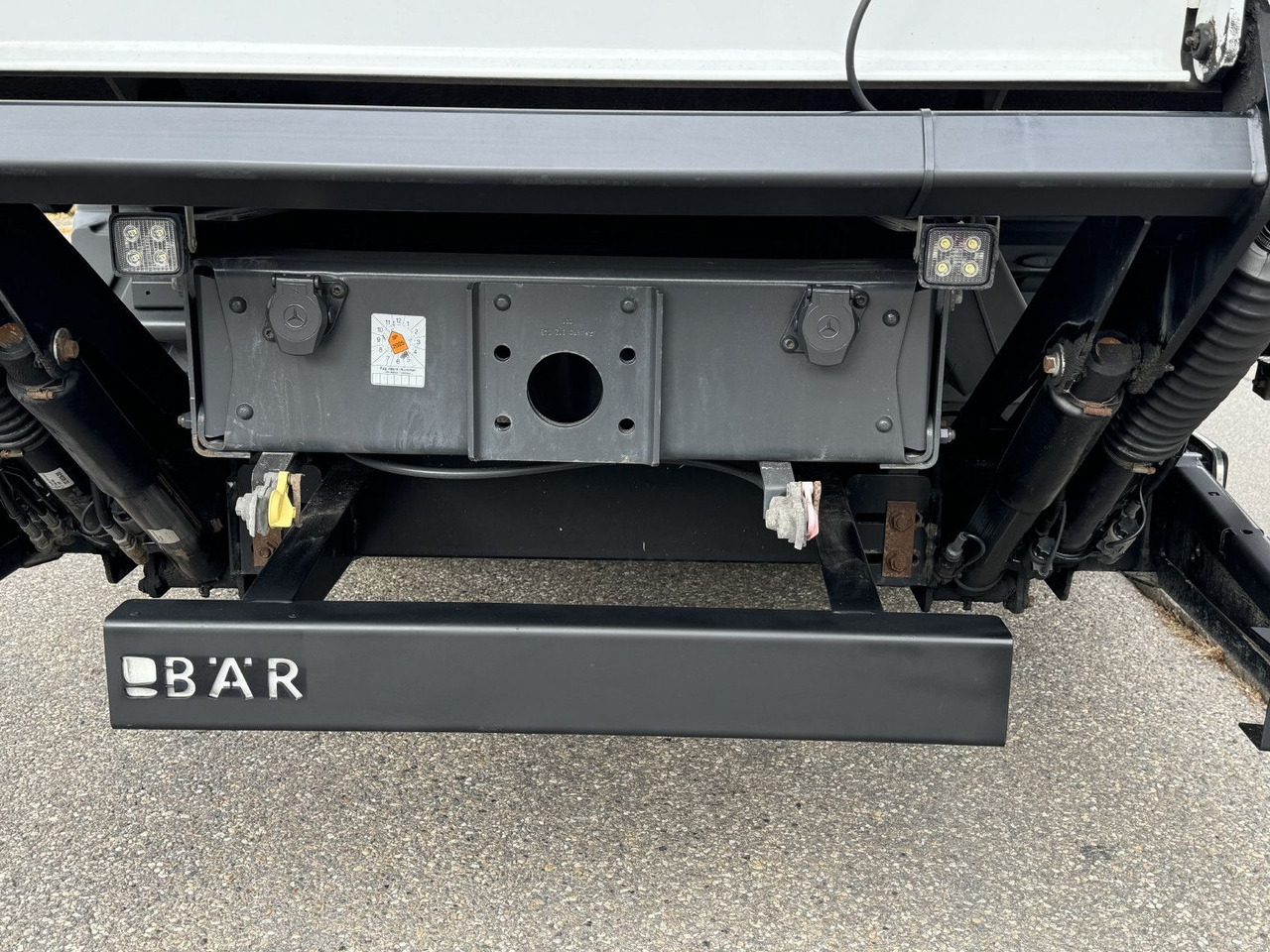 Lastbil med skåp Mercedes-Benz Atego 1221 L Koffer 6,1m LBW AHK Klima TOP: bild 11