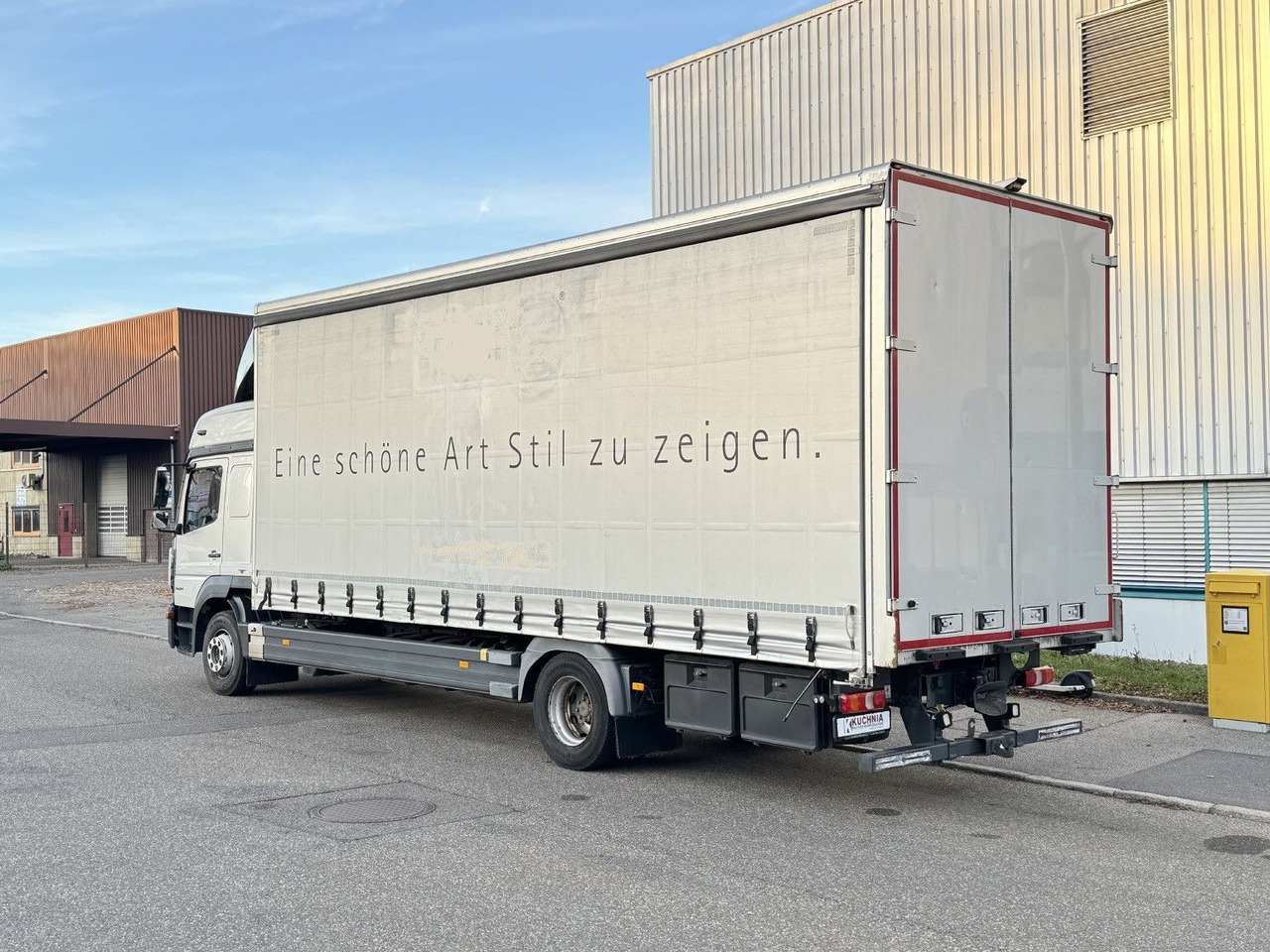 Mercedes-Benz Atego 1524 Alu-Koffer Schiebeplane Gr.Haus ATM - Lastbil med skåp: bild 5 Mercedes-Benz Atego 1524 Alu-Koffer Schiebeplane Gr.Haus ATM - Lastbil med skåp: bild 5