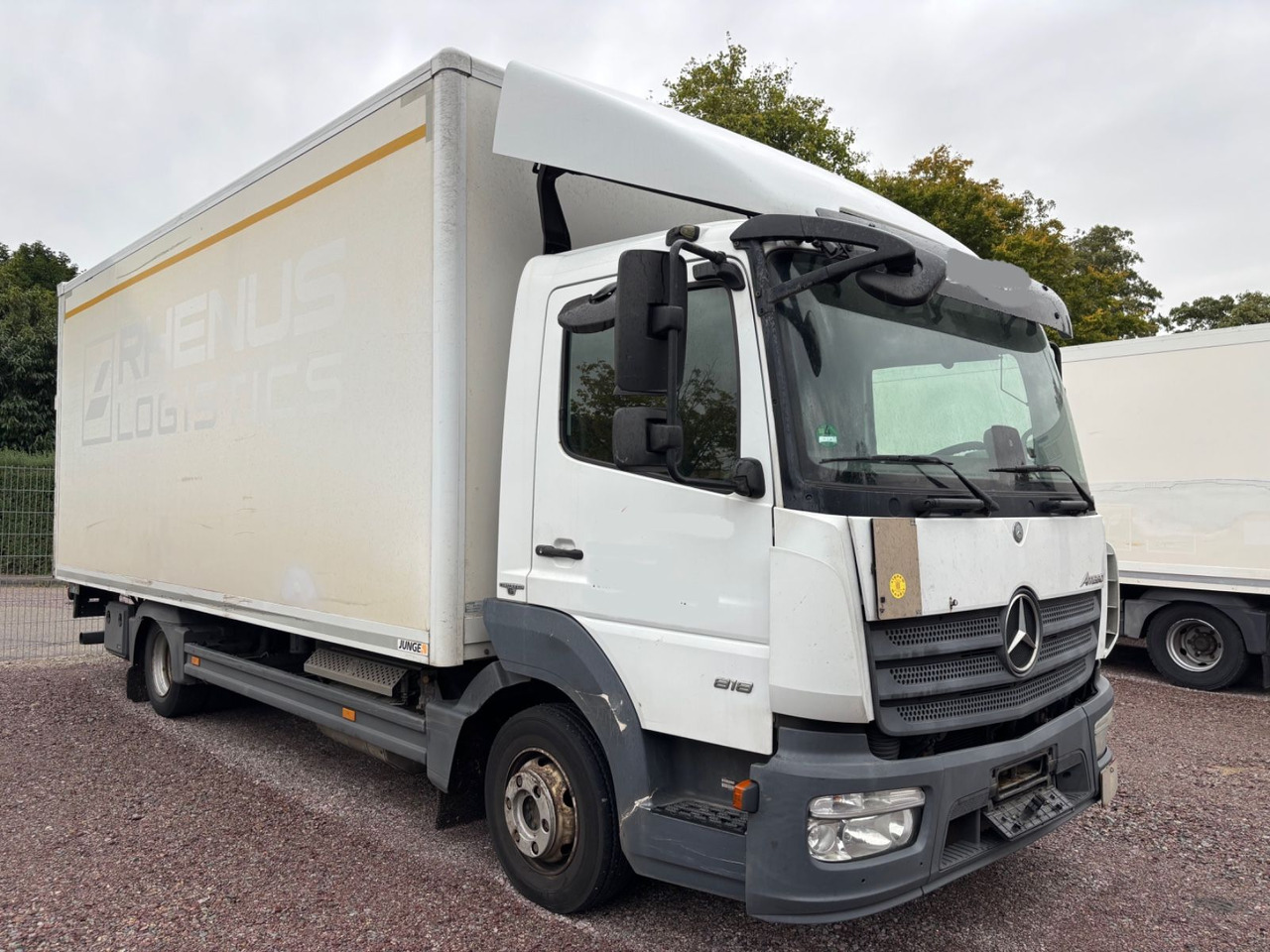 Mercedes-Benz Atego 818L, Euro-6, Klima, LBW - Lastbil med skåp: bild 2 Mercedes-Benz Atego 818L, Euro-6, Klima, LBW - Lastbil med skåp: bild 2