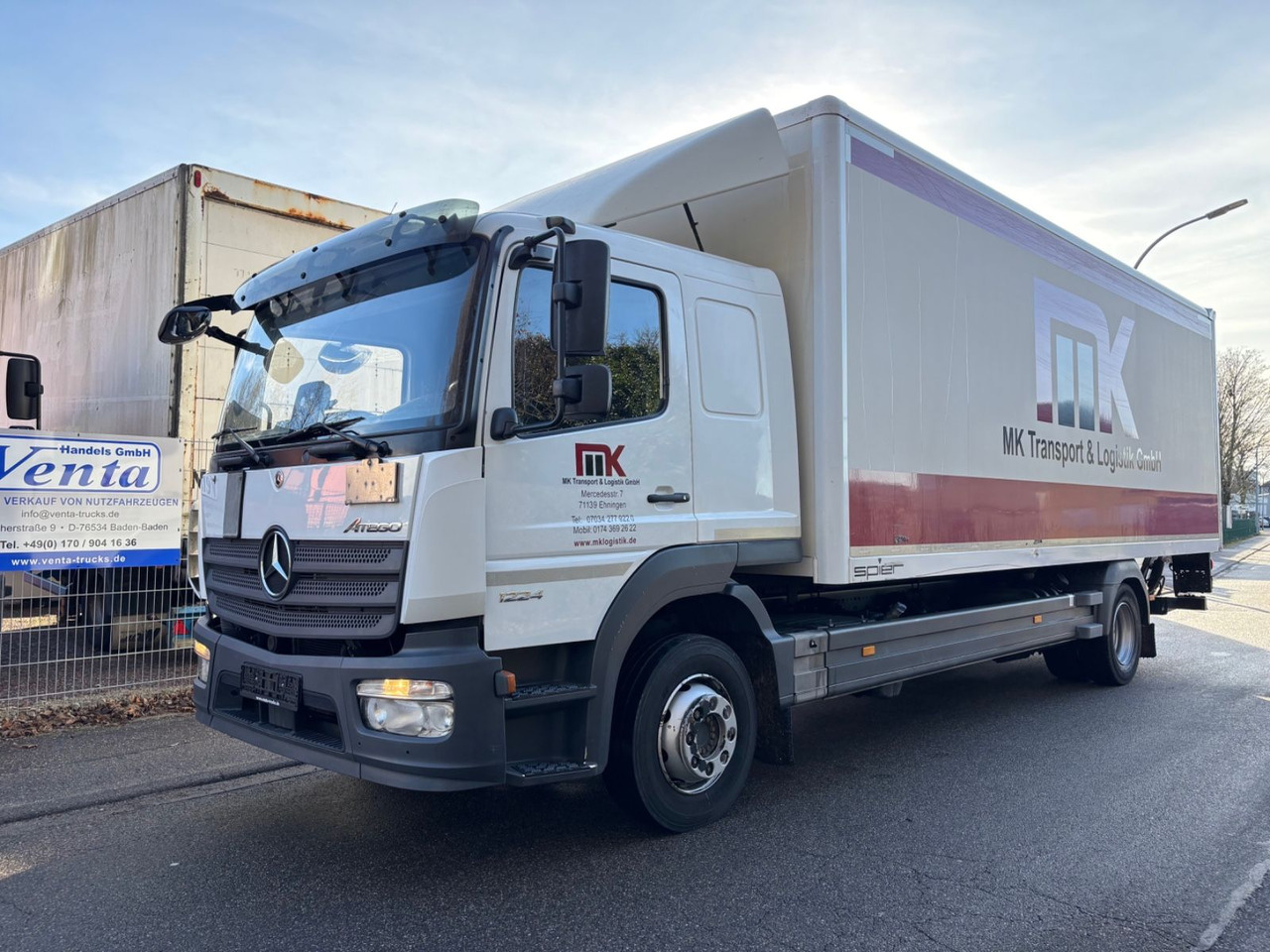 Mercedes-Benz Atego III 1224L, Euro-6, Klima, LBW - Lastbil med skåp: bild 1 Mercedes-Benz Atego III 1224L, Euro-6, Klima, LBW - Lastbil med skåp: bild 1