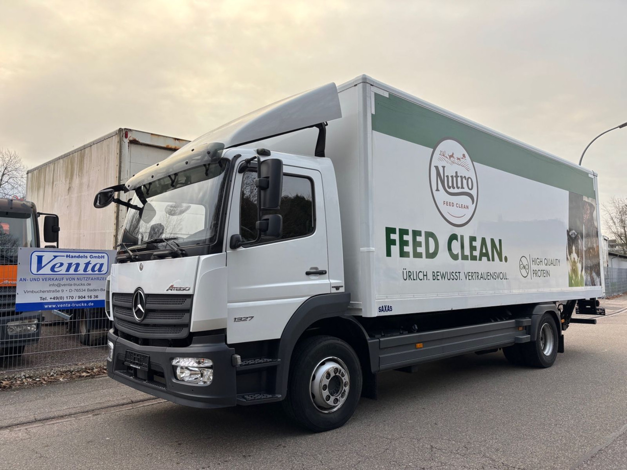 Mercedes-Benz Atego III 1327, Euro-6d, Klima, LBW, Kamera - Lastbil med skåp: bild 1 Mercedes-Benz Atego III 1327, Euro-6d, Klima, LBW, Kamera - Lastbil med skåp: bild 1