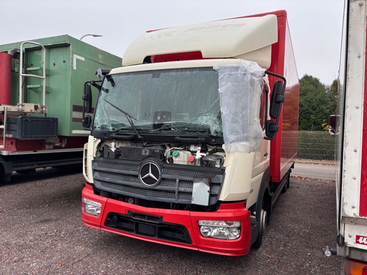 Mercedes-Benz Atego III 818L, Euro-6, Klima, Kamera, LBW - Lastbil med skåp: bild 1 Mercedes-Benz Atego III 818L, Euro-6, Klima, Kamera, LBW - Lastbil med skåp: bild 1