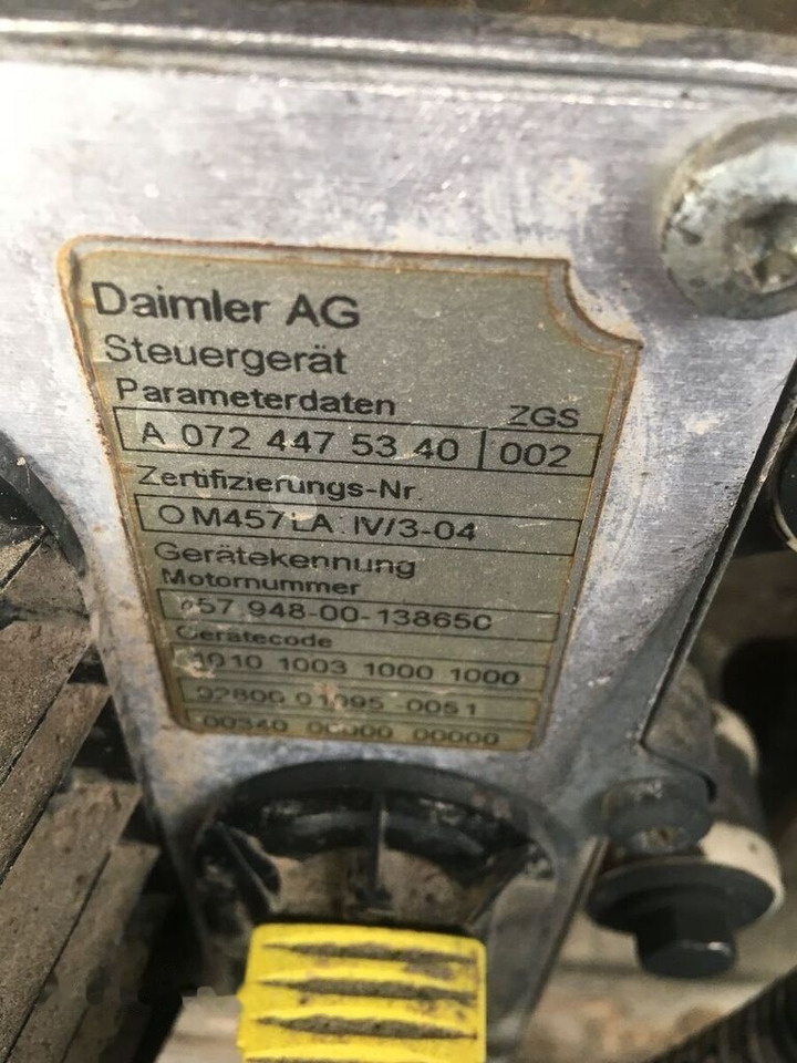 OM457LA Mercedes-Benz Axor truck - Motor för Lastbil: bild 5 OM457LA Mercedes-Benz Axor truck - Motor för Lastbil: bild 5