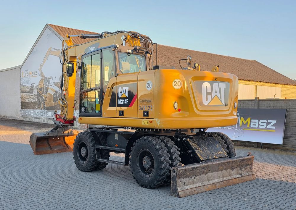 Caterpillar M314F, 2018 ROK, 4200 MTH, 2 ŁYŻKI - Grävmaskin på däck: bild 3 Caterpillar M314F, 2018 ROK, 4200 MTH, 2 ŁYŻKI - Grävmaskin på däck: bild 3