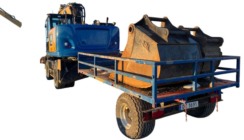 Caterpillar M318F, 2018 ROK, PODPORY + PŁUG, ROTOTILT - Grävmaskin på däck: bild 5 Caterpillar M318F, 2018 ROK, PODPORY + PŁUG, ROTOTILT - Grävmaskin på däck: bild 5