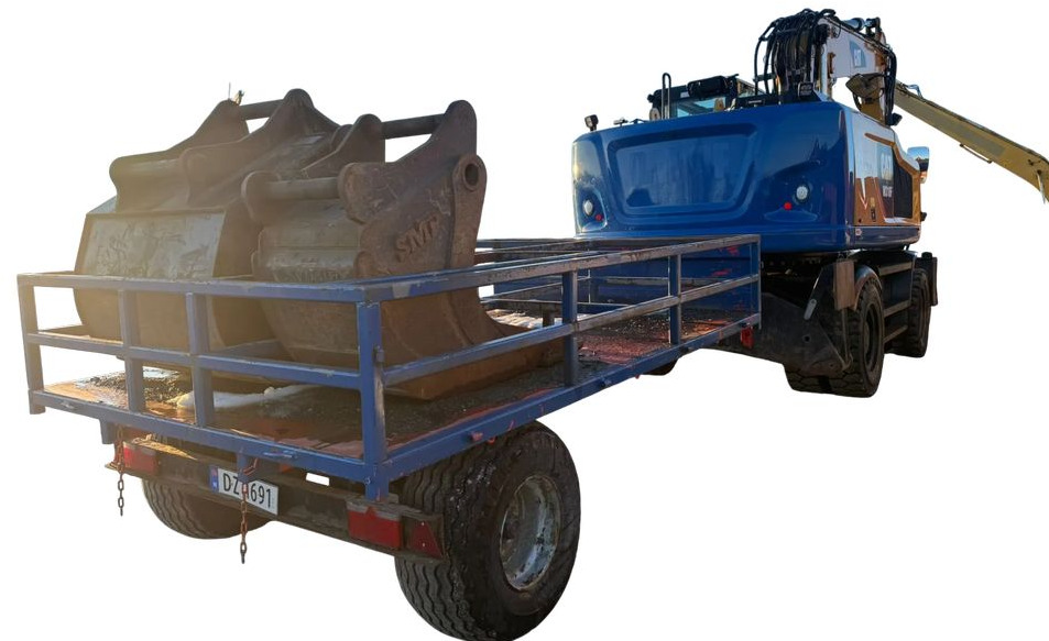 Caterpillar M318F, 2018 ROK, PODPORY + PŁUG, ROTOTILT - Grävmaskin på däck: bild 3 Caterpillar M318F, 2018 ROK, PODPORY + PŁUG, ROTOTILT - Grävmaskin på däck: bild 3