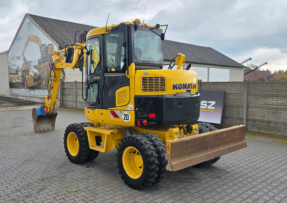 Komatsu PW 98MR-8, 2017 ROK, 5200 MTH, BEZ DPF i ADBLUE - Grävmaskin på däck: bild 3 Komatsu PW 98MR-8, 2017 ROK, 5200 MTH, BEZ DPF i ADBLUE - Grävmaskin på däck: bild 3