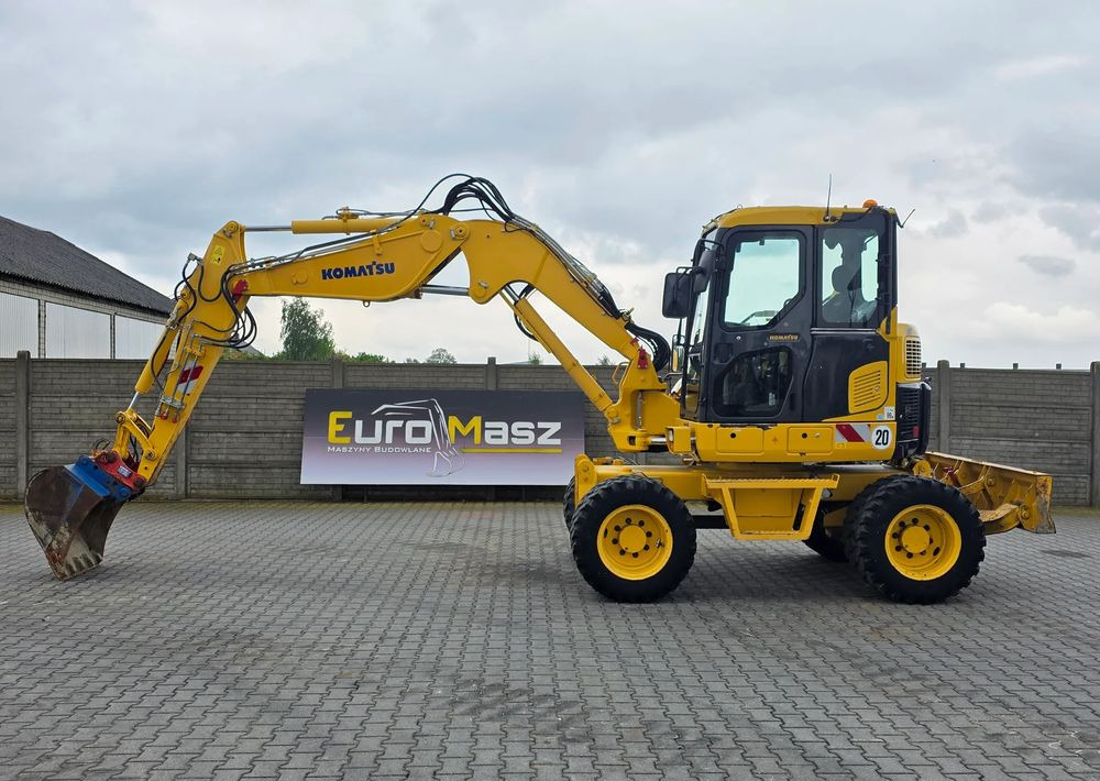 Komatsu PW 98MR-8, 2017 ROK, 5200 MTH, BEZ DPF i ADBLUE - Grävmaskin på däck: bild 2 Komatsu PW 98MR-8, 2017 ROK, 5200 MTH, BEZ DPF i ADBLUE - Grävmaskin på däck: bild 2