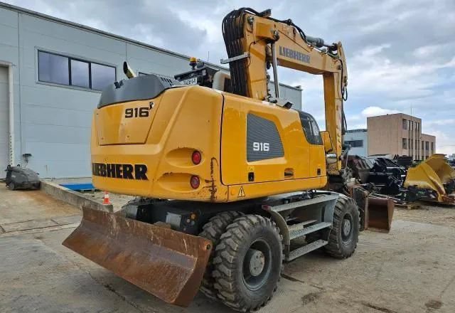 Liebherr A 916 Litronic, 2019 ROK, PODPORY + PŁUG, 6100 MTH - Grävmaskin på däck: bild 5 Liebherr A 916 Litronic, 2019 ROK, PODPORY + PŁUG, 6100 MTH - Grävmaskin på däck: bild 5