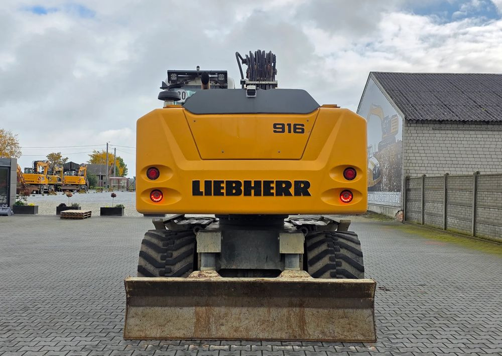 Liebherr A 916 Litronic, 2020 ROK, ROTOTILT, 7300 MTH - Grävmaskin på däck: bild 4 Liebherr A 916 Litronic, 2020 ROK, ROTOTILT, 7300 MTH - Grävmaskin på däck: bild 4