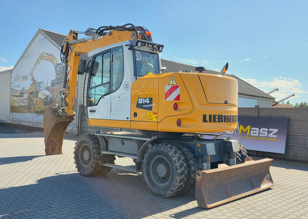 Liebherr A914 COMPACT, 2015 ROK, SW 48 szybkozłącze - Grävmaskin på däck: bild 3 Liebherr A914 COMPACT, 2015 ROK, SW 48 szybkozłącze - Grävmaskin på däck: bild 3