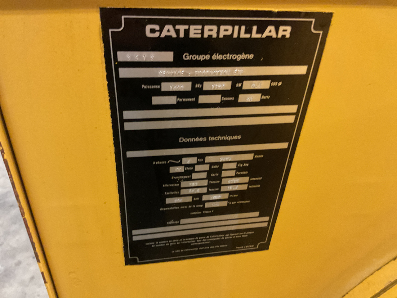 Caterpillar 3512, 1400KVA. Like brand new. - Elgenerator: bild 4 Caterpillar 3512, 1400KVA. Like brand new. - Elgenerator: bild 4