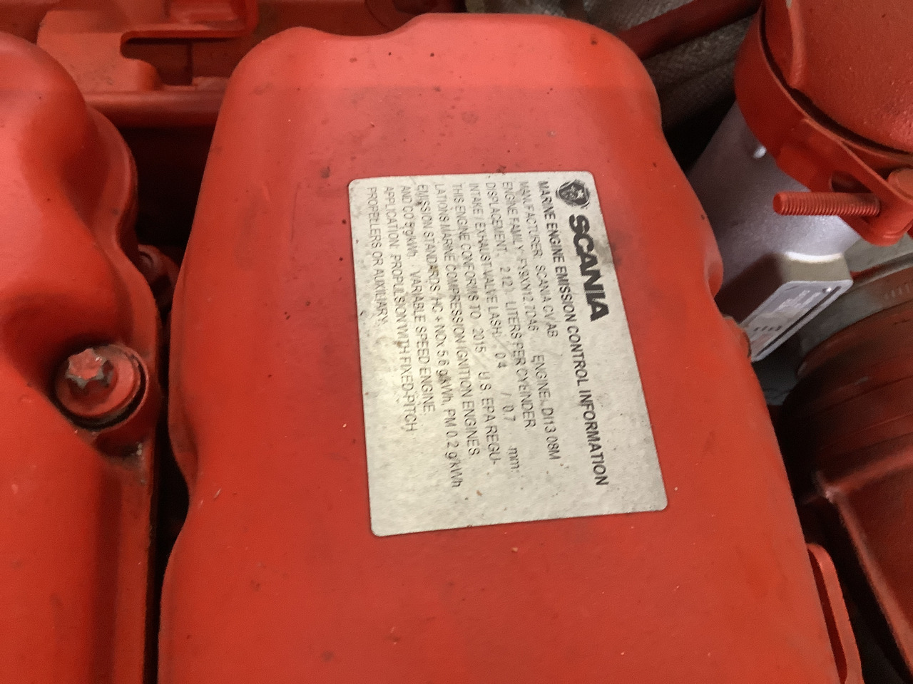 Scania DI13080M - Motor: bild 5 Scania DI13080M - Motor: bild 5