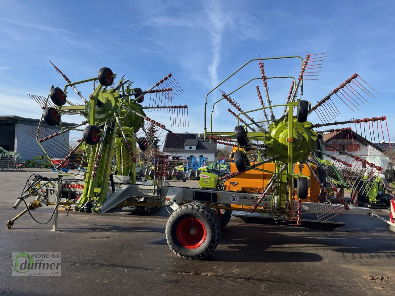 CLAAS Liner 3000 - Hövändare: bild 5 CLAAS Liner 3000 - Hövändare: bild 5