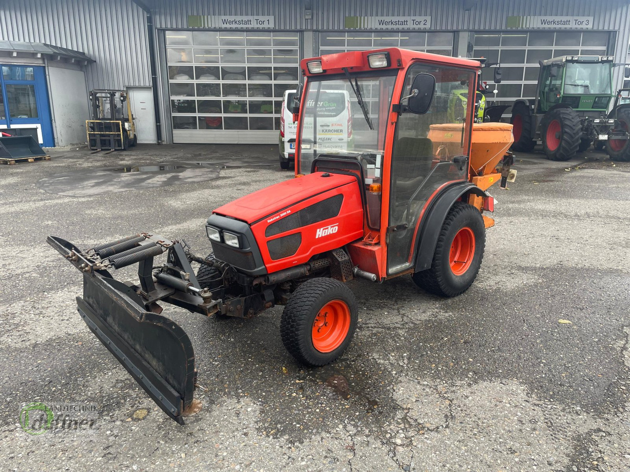 Hako Hakotrac 3000 DA - Kommunaltraktor: bild 2 Hako Hakotrac 3000 DA - Kommunaltraktor: bild 2