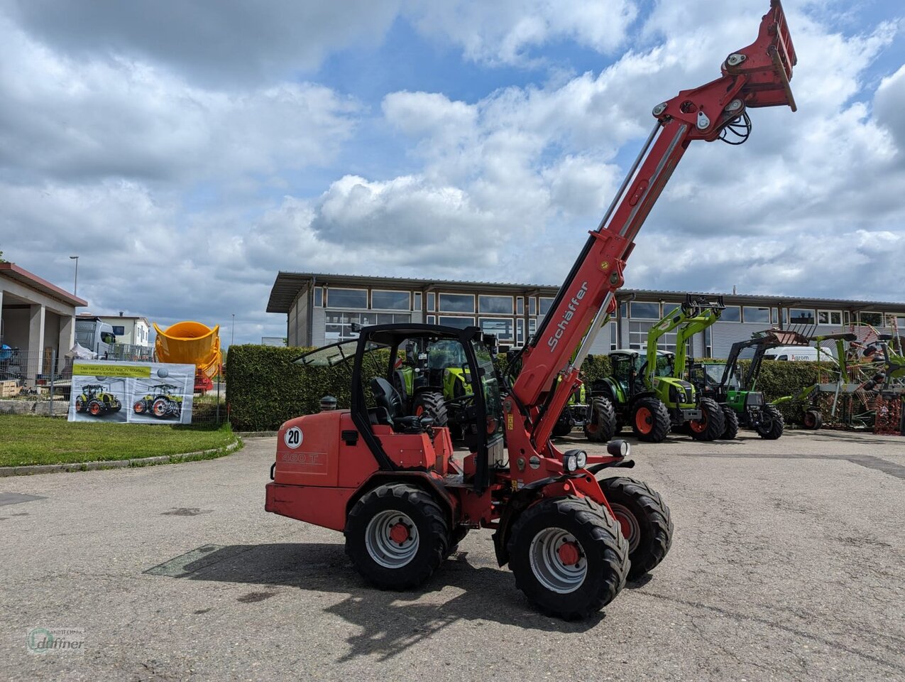 Schäffer 460 T - Teleskophjullastare, Minilastare: bild 1 Schäffer 460 T - Teleskophjullastare, Minilastare: bild 1