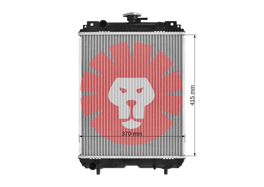 CASE CX15B CX17B CX18B - Kylare för Minigrävmaskin: bild 3 CASE CX15B CX17B CX18B - Kylare för Minigrävmaskin: bild 3