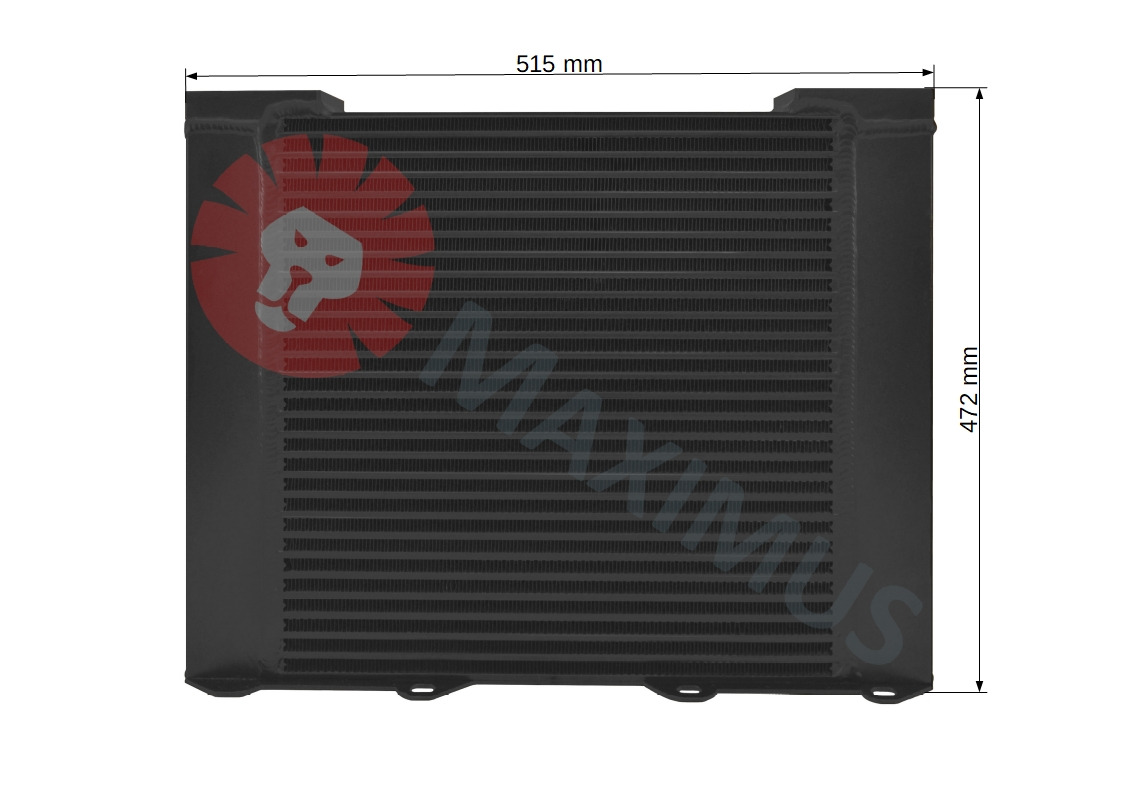 DEUTZ ATLAS BOMAG UNIWERSAL - Kylare för Vält: bild 3 DEUTZ ATLAS BOMAG UNIWERSAL - Kylare för Vält: bild 3