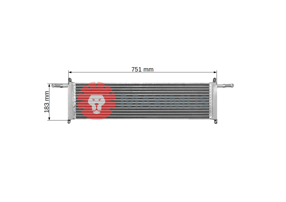 KAMAZ  - Oljekylare för Lastbil: bild 2 KAMAZ  - Oljekylare för Lastbil: bild 2
