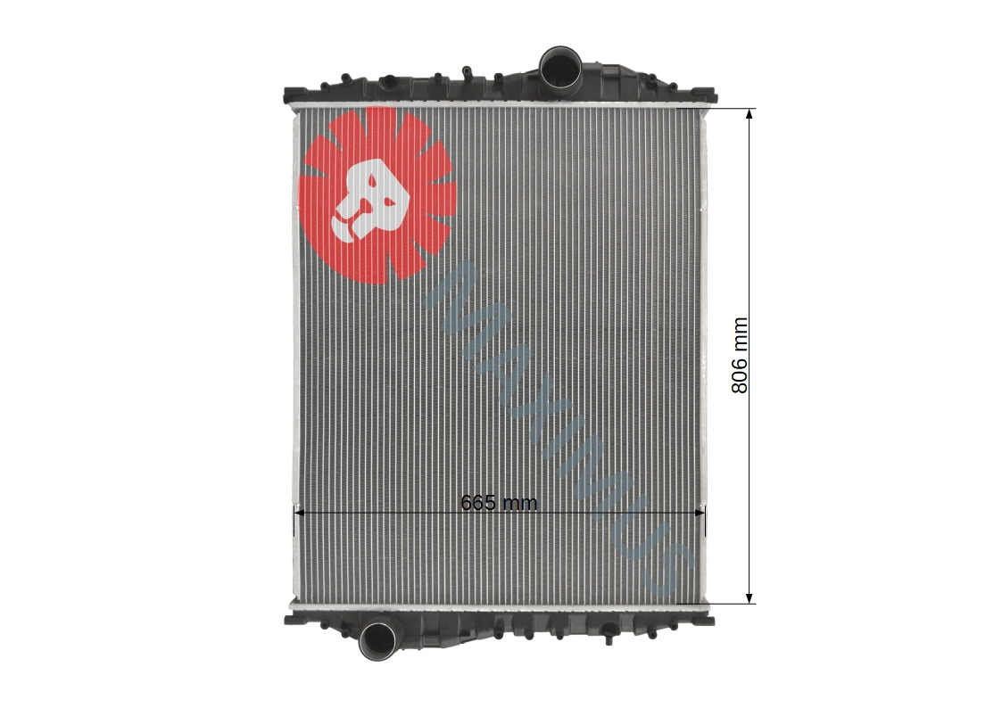 MAN NG NL EL - Kylare för Buss: bild 2 MAN NG NL EL - Kylare för Buss: bild 2