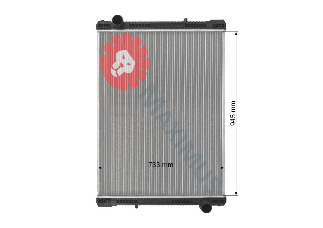 MAN UL - Kylare för Buss: bild 2 MAN UL - Kylare för Buss: bild 2