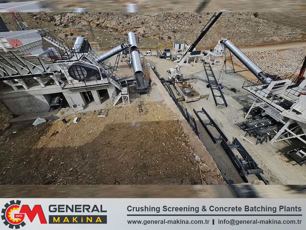 Krossverk GENERAL MAKİNA Dolomite Crushing and Screening Plant: bild 17