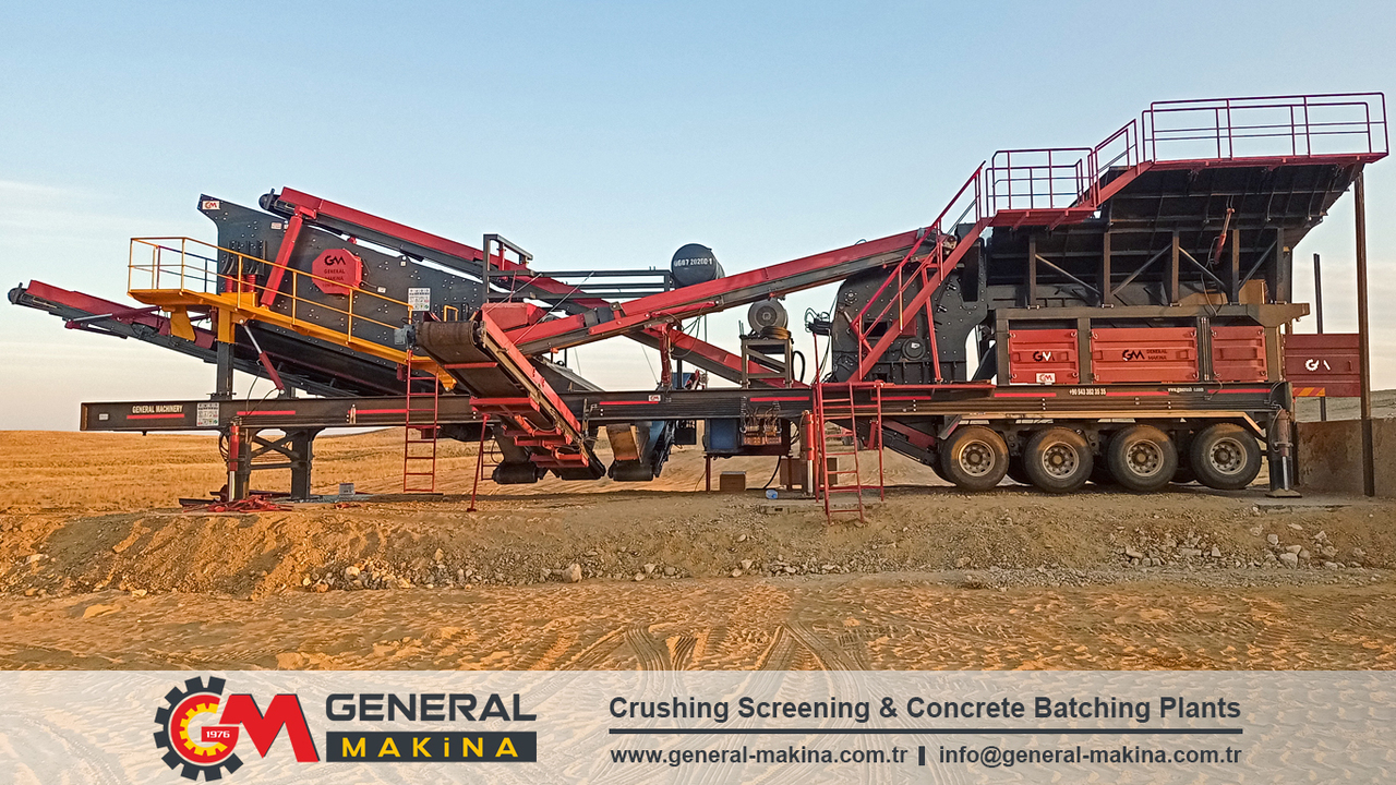 GENERAL MAKİNA HOT Sale Crushing Plants - Mobilt krossverk: bild 2 GENERAL MAKİNA HOT Sale Crushing Plants - Mobilt krossverk: bild 2