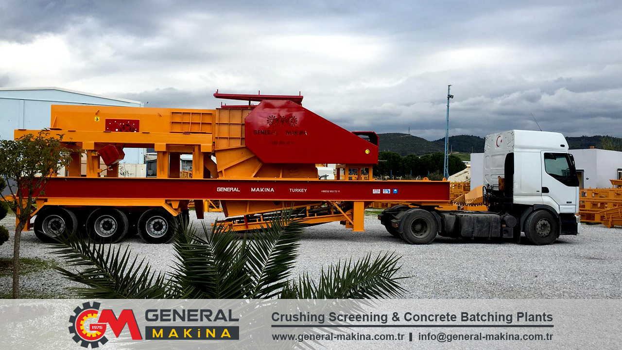 GENERAL MAKİNA Semi Mobile Crushing Plant - Kävkross: bild 1 GENERAL MAKİNA Semi Mobile Crushing Plant - Kävkross: bild 1