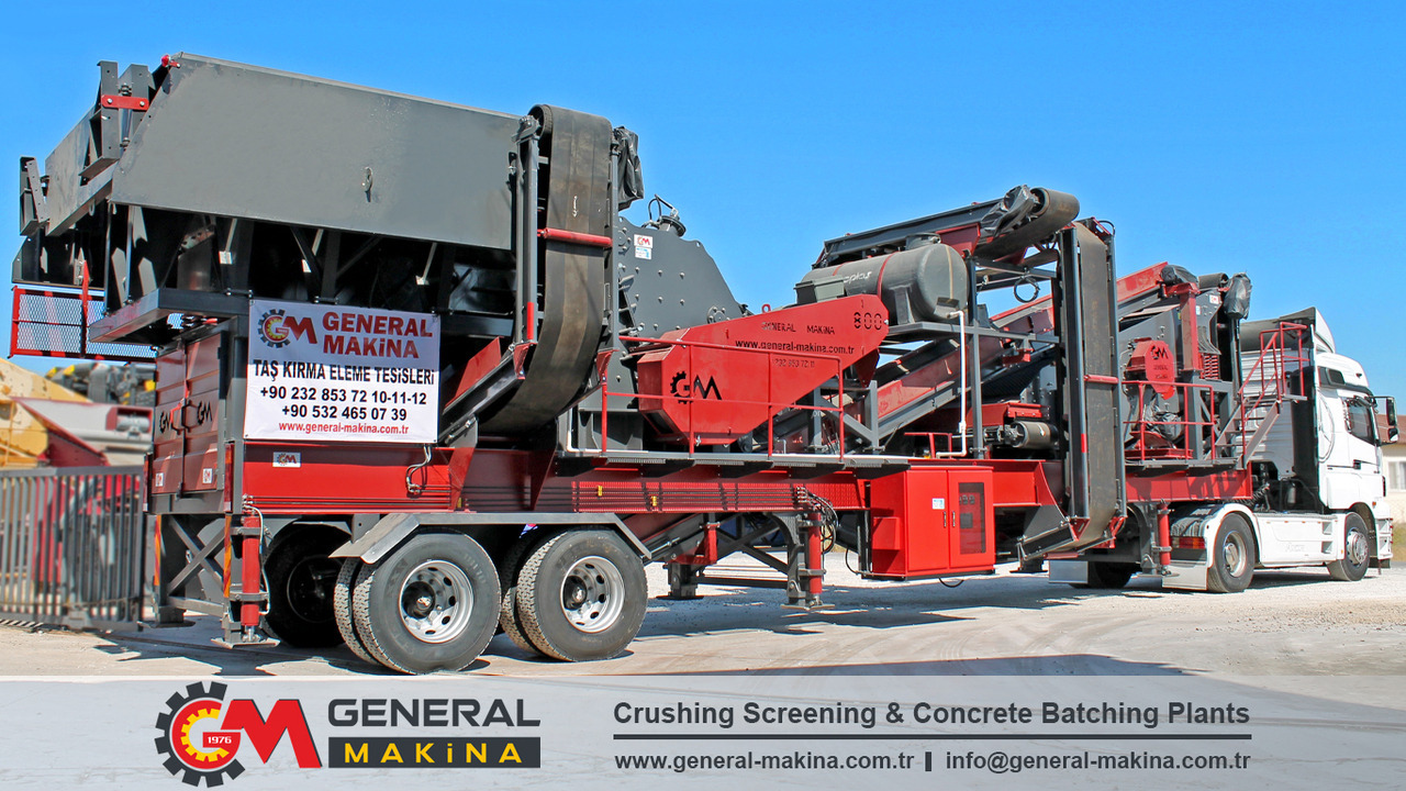 General Makina 800 Series Mobile Impact Crusher Plant - Slagkross: bild 1 General Makina 800 Series Mobile Impact Crusher Plant - Slagkross: bild 1