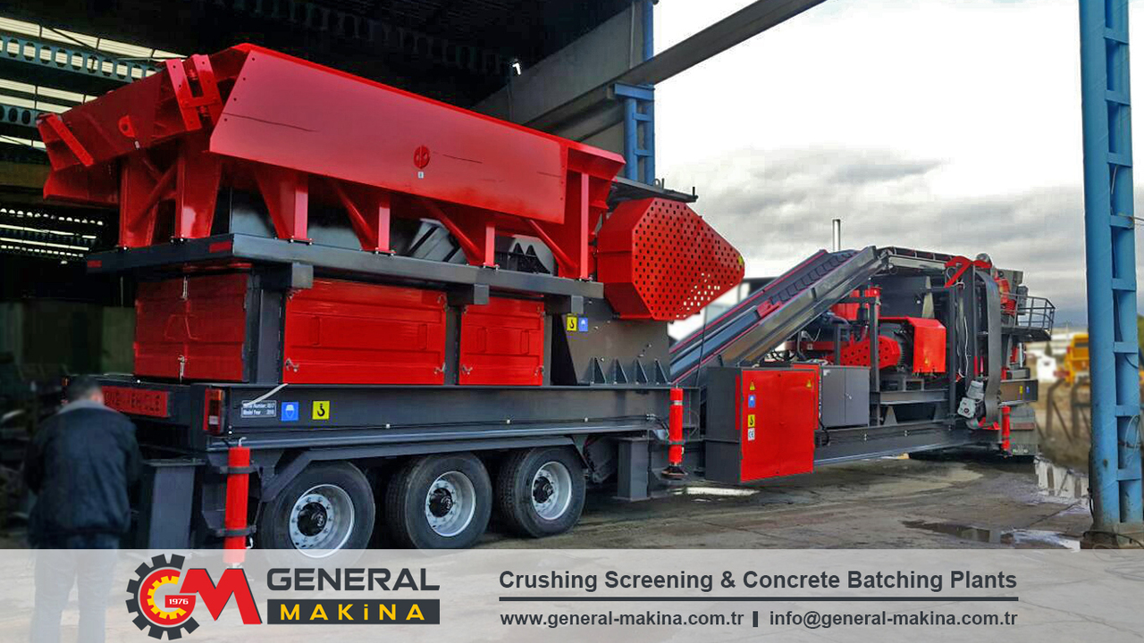 General Makina 944 Hard River Stone Crusher Plant - Konkross: bild 1 General Makina 944 Hard River Stone Crusher Plant - Konkross: bild 1