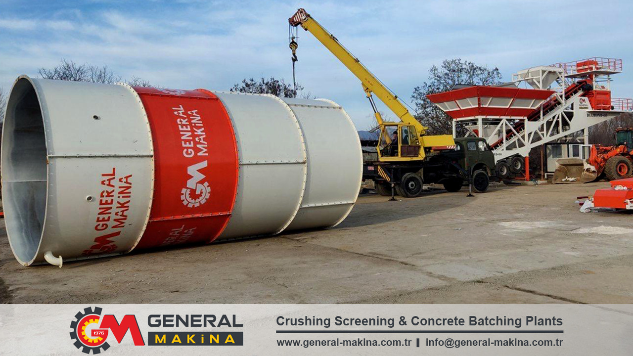 General Makina Diamond 60 m3 Mobile Concrete Batching Plant - Betongfabrik: bild 4 General Makina Diamond 60 m3 Mobile Concrete Batching Plant - Betongfabrik: bild 4