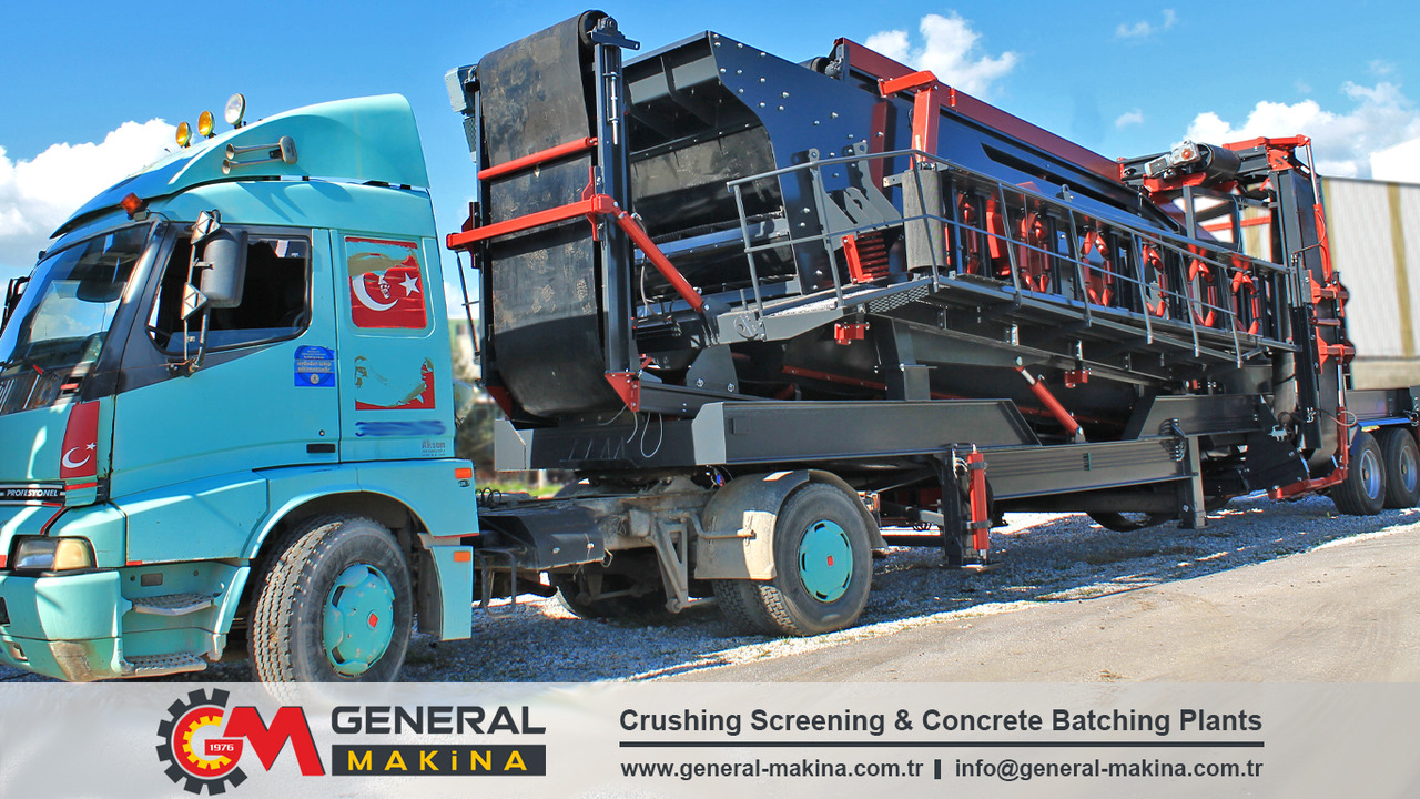 General Makina Mobile Screening Plant For Sale - Sorteringsverk: bild 2 General Makina Mobile Screening Plant For Sale - Sorteringsverk: bild 2