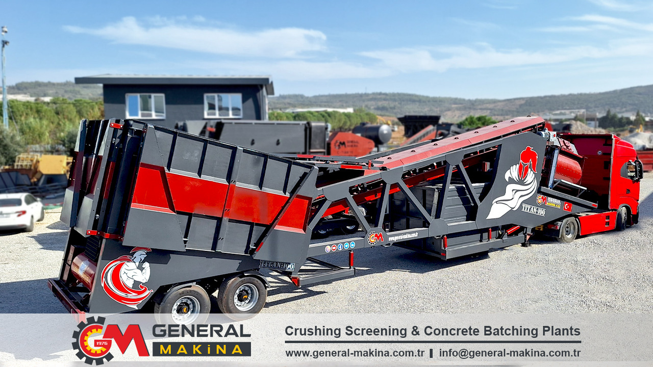 General Makina Titan 100 m3 Mobile Concrete Batching Plant - Betongfabrik: bild 5 General Makina Titan 100 m3 Mobile Concrete Batching Plant - Betongfabrik: bild 5