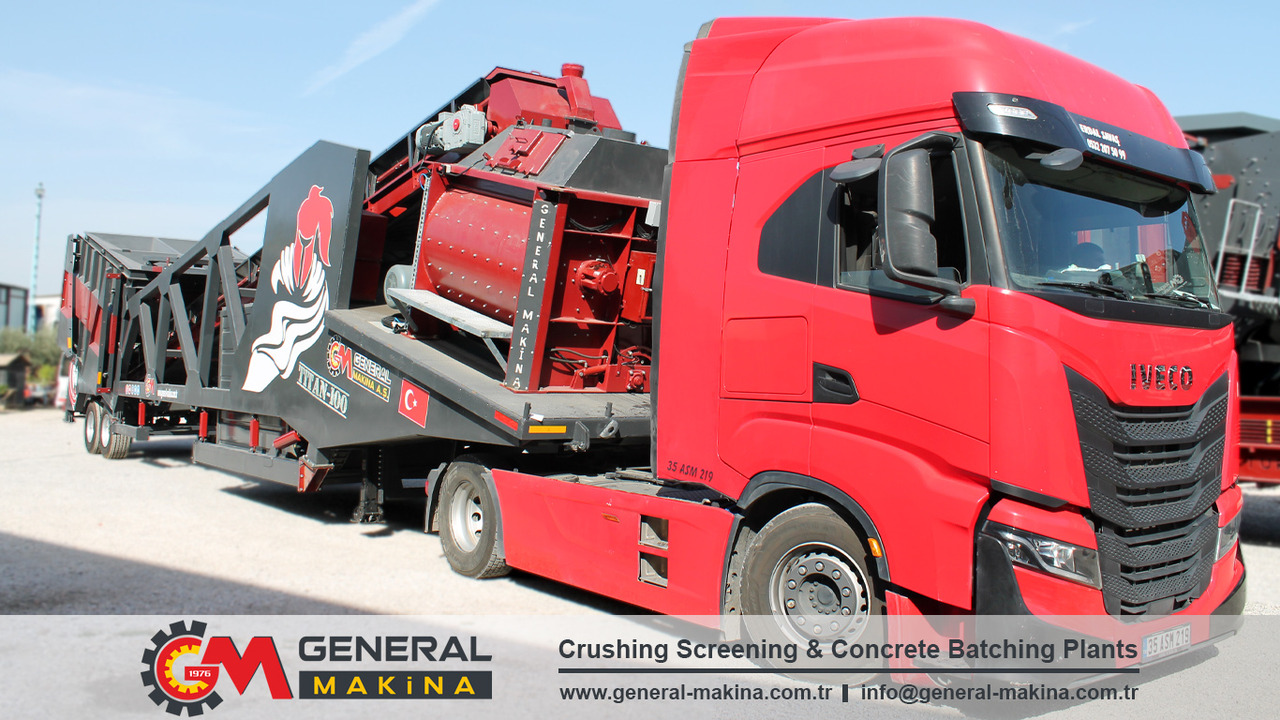General Makina Titan 100 m3 Mobile Concrete Batching Plant - Betongfabrik: bild 4 General Makina Titan 100 m3 Mobile Concrete Batching Plant - Betongfabrik: bild 4