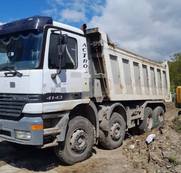MERCEDES-BENZ Actros 4143 - Tippbil lastbil: bild 2 MERCEDES-BENZ Actros 4143 - Tippbil lastbil: bild 2