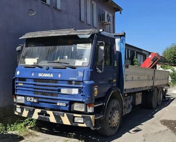 Kranbil Scania 93 Carne: bild 1